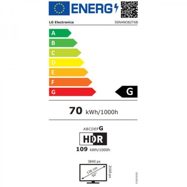 LG Smart Τηλεόραση 50" 4K UHD LED NanoCell NANO82 HDR (2024) 50NANO82T6B