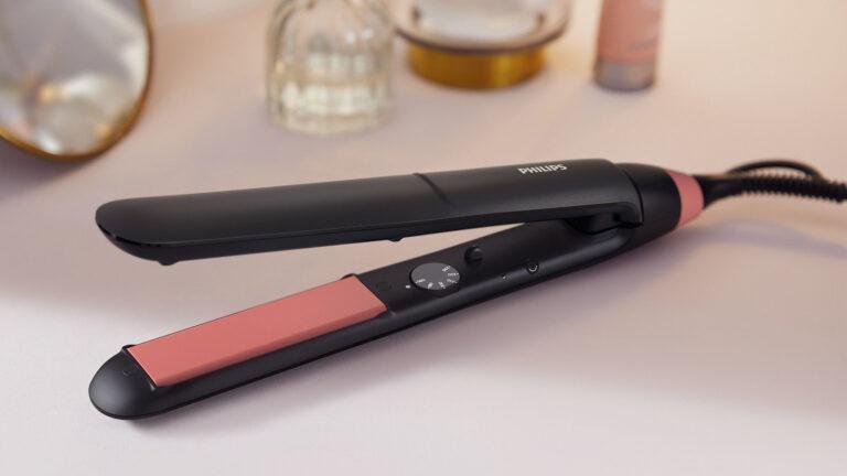 Philips StraightCare Essential BHS378/00 Πρέσα Μαλλιών με Κεραμικές Πλάκες Ionic