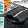 Bruno Τοστιέρα για 4 Τοστ 1400W Μαύρη BRN-0168