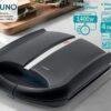 Bruno Τοστιέρα για 4 Τοστ 1400W Μαύρη BRN-0168