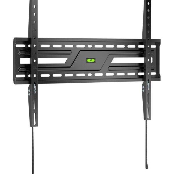 Powertech PT-1371 Βάση Τηλεόρασης Τοίχου έως 86" και 75kg Ασημί