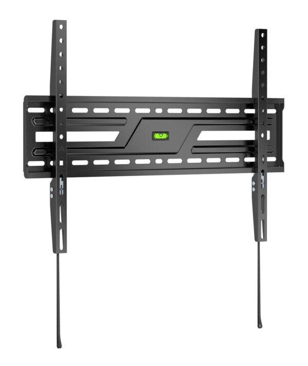 Powertech PT-1371 Βάση Τηλεόρασης Τοίχου έως 86" και 75kg Ασημί