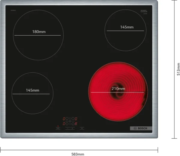 Bosch HBA272BB3 + Bosch PKE645BA2E Σετ εντοιχισμού