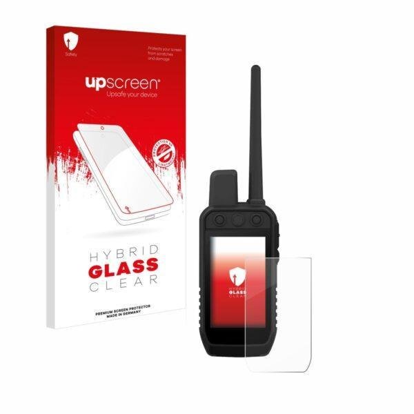 Upscreen Hybrid Glass Clear Premium Glass Screen Protector για Garmin Alpha 300 & Alpha 200