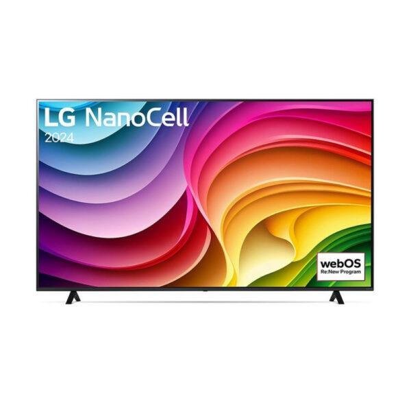 LG Smart Τηλεόραση 55" 4K UHD LED NanoCell NANO82 HDR (2024) 55NANO82T6B