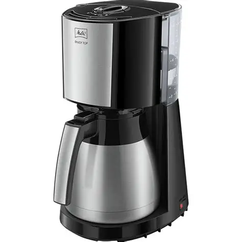 OIP Καφετιέρα Φίλτρου Melitta Enjoy Top Therm Inox 1000W Black