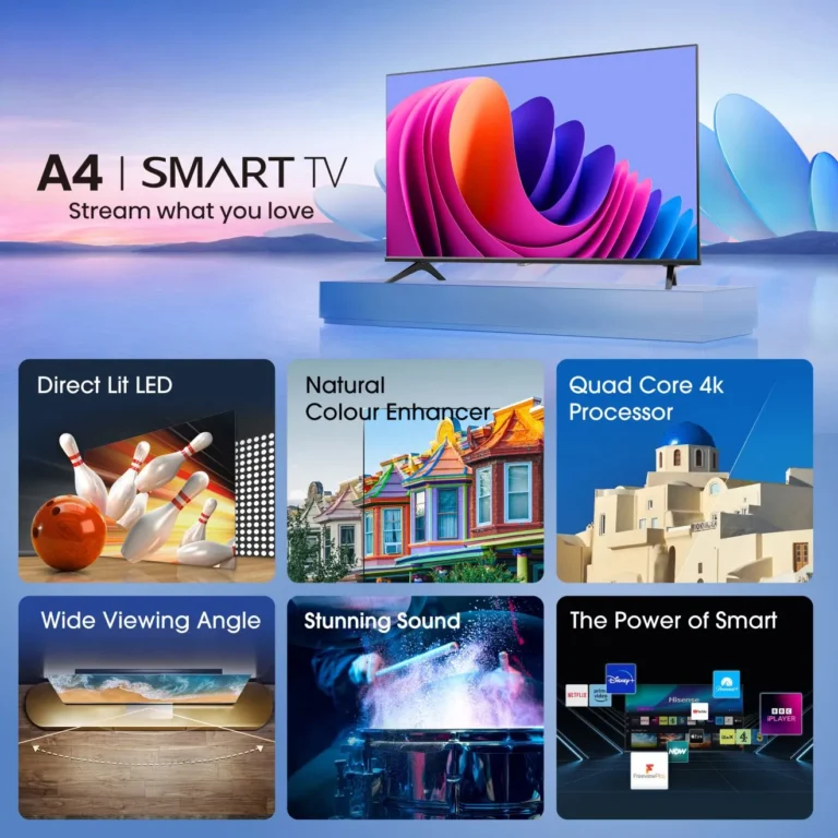 Τηλεόραση HISENSE 40" 40A4N