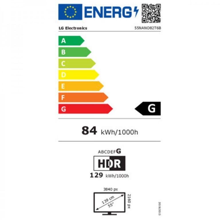 LG Smart Τηλεόραση 55" 4K UHD LED NanoCell NANO82 HDR (2024) 55NANO82T6B