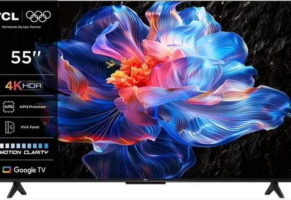 TCL Smart Τηλεόραση 55" 4K UHD LED P6K HDR (2025) 55P6K