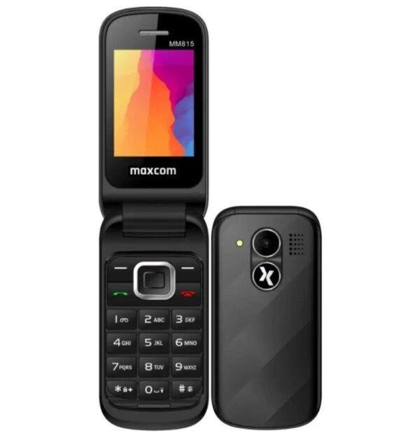 Κινητό με Μεγάλα Κουμπιά MaxCom MM815 Dual SIM Μαύρο