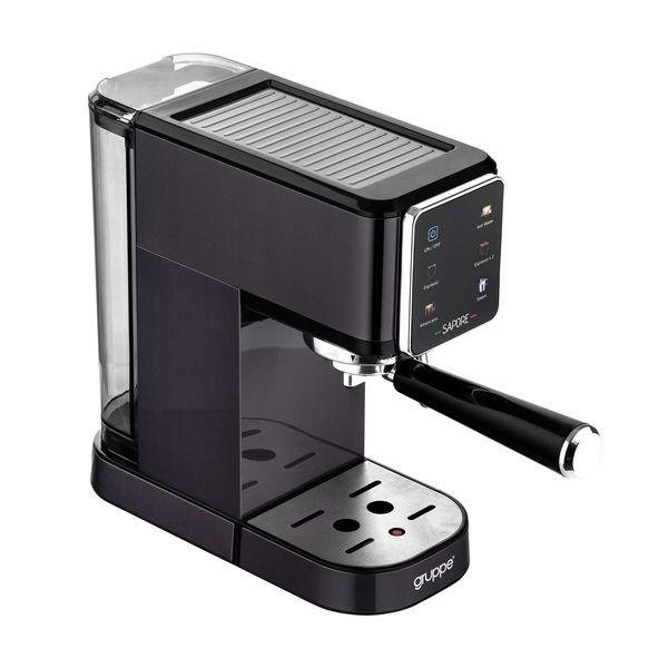 Μηχανή Espresso Gruppe Sapore 1350W Πίεσης 20bar Μαύρη