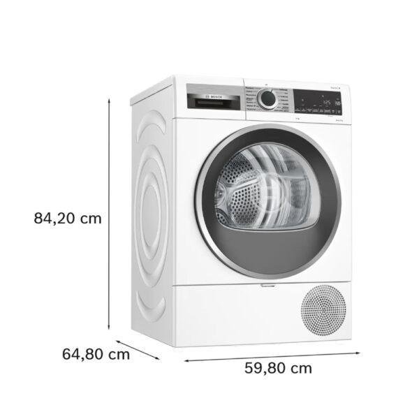 Στεγνωτήριο με αντλία θερμότητας Bosch 9kg WQG243B9GR