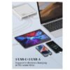 Ldnio Βάση Φόρτισης με 3 Θύρες USB-A και 3 Θύρες USB-C 120W Power Delivery σε Μαύρο χρώμα (Q605)