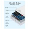 Ldnio Βάση Φόρτισης με 3 Θύρες USB-A και 3 Θύρες USB-C 120W Power Delivery σε Μαύρο χρώμα (Q605)
