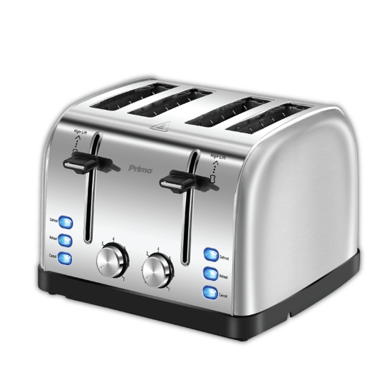 -prst-40454-primo-4-1900w-inox_0001965_550 Φρυγανιέρα 4 Θέσεων Primo PRST-40454 1900W Inox