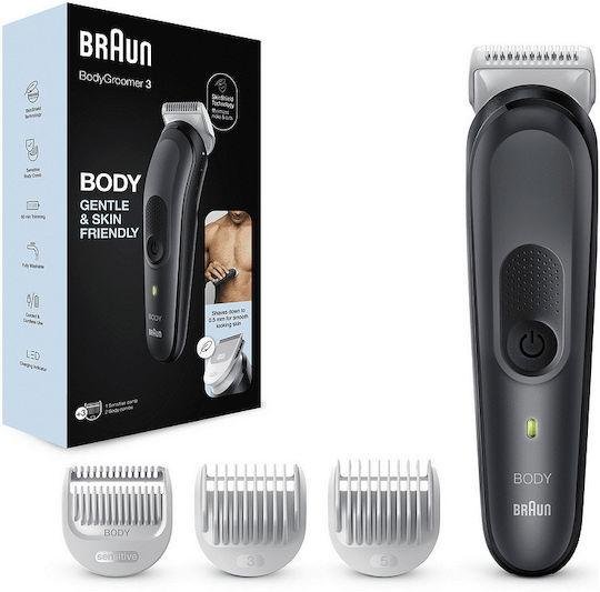 Ξυριστική Μηχανή Σώματος Braun Series 3 BG3350 Επαναφορτιζόμενη