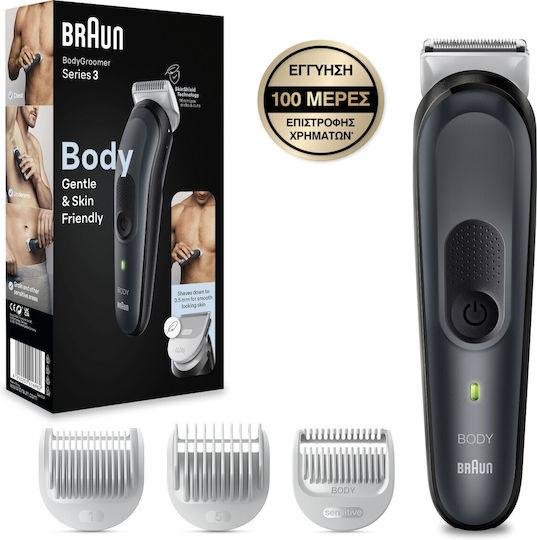 Ξυριστική Μηχανή Σώματος Braun Series 3 BG3350 Επαναφορτιζόμενη