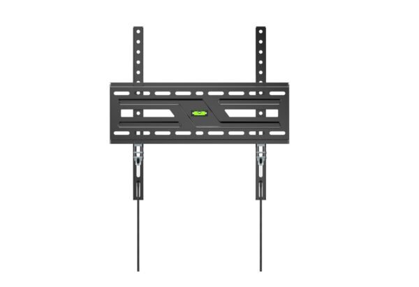 Powertech PT-1373 Βάση Τηλεόρασης Τοίχου έως 75" και 75kg Ασημί