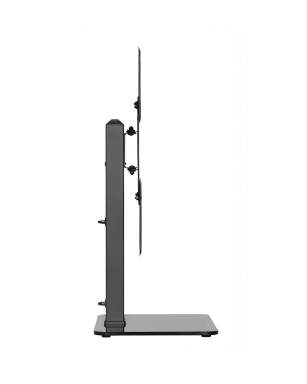 Powertech PT-1281 Επιτραπέζια Βάση Τηλεόρασης έως 55" και 40kg Ασημί