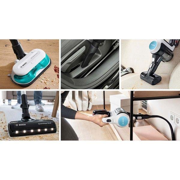 Επαναφορτιζόμενη Σκούπα Bosch Unlimited 7 2 σε 1 Stick & Χειρός 18V Τιρκουάζ BCS71HYG1