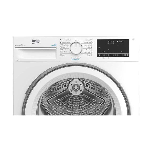 311135-13-l Στεγνωτήριο 8kg A++ Beko B3T68230 με Αντλία Θερμότητας