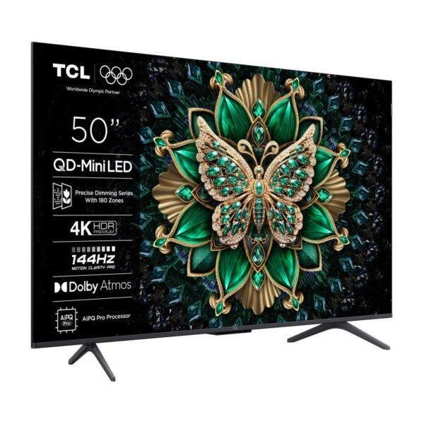 Τηλεόραση TCL Smart 50" 4K UHD Mini LED C6K HDR (2025) 50C6K