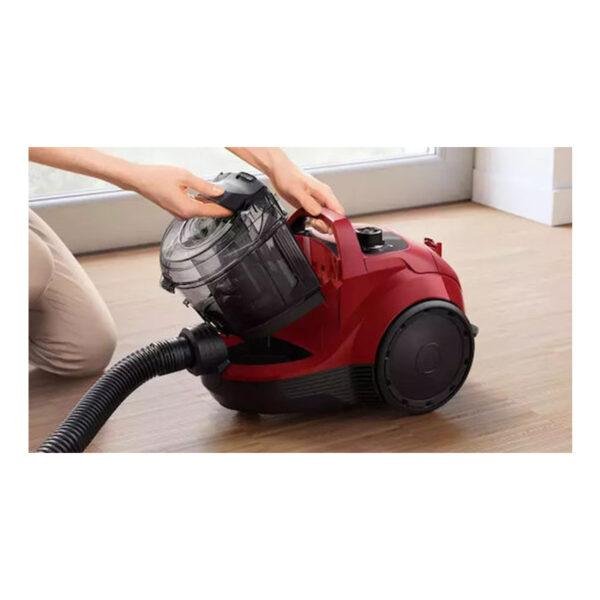 bosch_bgc21x350_2-1 Ηλεκτρική Σκούπα Bosch BGC21X350 750W με Κάδο 2lt Κόκκινη