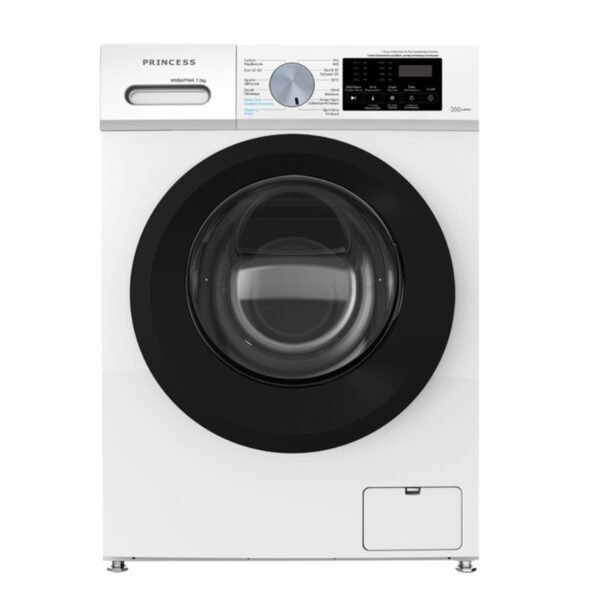 Πλυντήριο Ρούχων Princess 8kg 1400 Στροφών WMBA8PAR