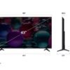 diastaseis Τηλεόραση LG Smart 55" 4K UHD LED AI UA73 HDR (2025) 55UA73006LA