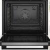 Σετ Bosch Φούρνος HBA572BB4+PKE61RBA2E Serie 4 Κεραμική Εστία