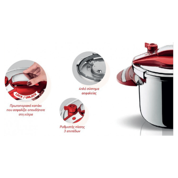 1 (1) Pyramis Chroma Χύτρα Ταχύτητας 6lt 014003101