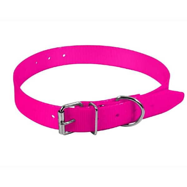 resizecom_BAU00023 (1) ΠΕΡΙΛΑΙΜΙΟ PVC 65cm X 2,5cm ΡΟΖ CPUR60 κατάλληλο για κολάρα σκύλου gps
