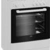 BEKO FBM67011GW Κουζίνα 60cm 5 Ζώνες (4+1) Λευκή