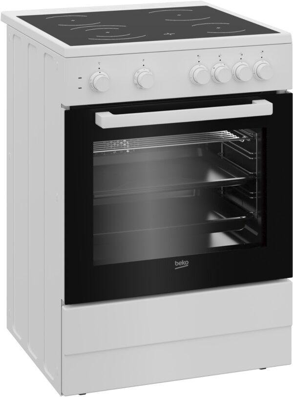 BEKO FBM67011GW Κουζίνα 60cm 5 Ζώνες (4+1) Λευκή