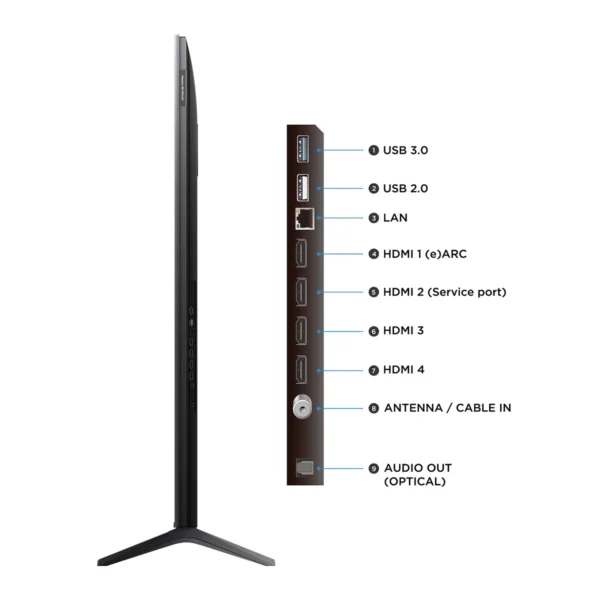 TCL 75C6K 4K QD-Mini LED Smart TV 144Hz (2025)