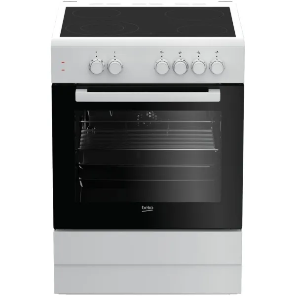 BEKO FBM67011GW Κουζίνα 60cm 5 Ζώνες (4+1) Λευκή