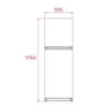 Teka RTF 13630 WH – Δίπορτο Ψυγείο 294lt