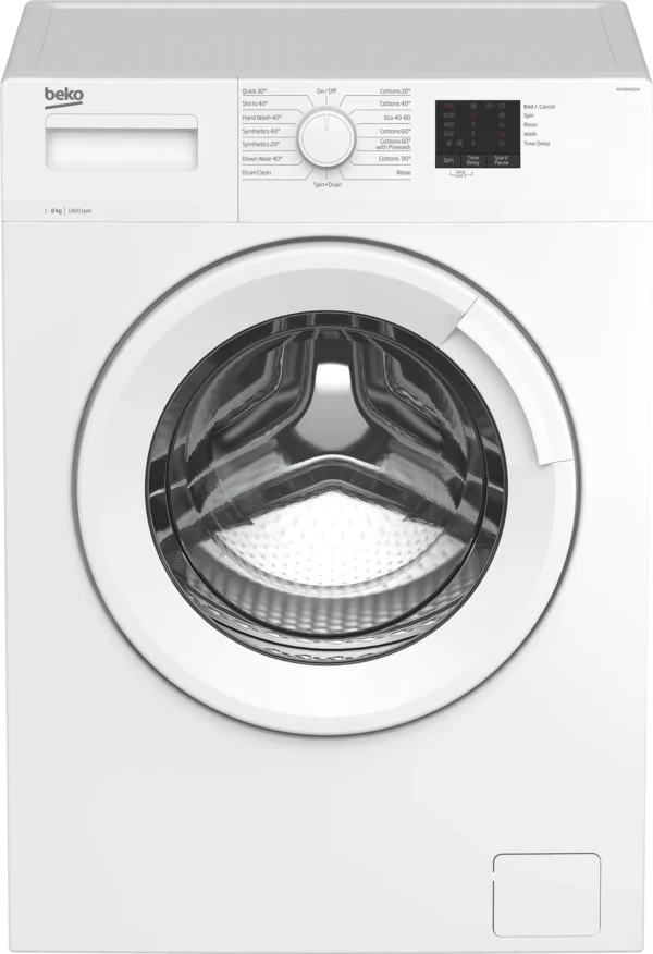 Beko B1WFM2841WBEE Πλυντήριο Ρούχων 8kg 1400 Στροφών