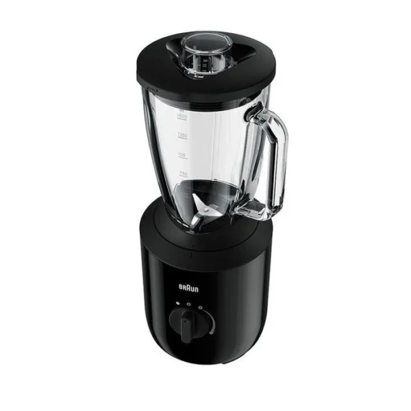Braun JB3150BK PowerBlend 3 Μπλέντερ 800W με Γυάλινη Κανάτα 1.5L (Μαύρο)