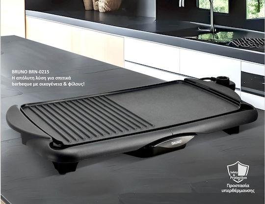 BRUNO BRN-0215 Ηλεκτρική Ψησταριά 2000W 48x26εκ με Ρυθμιζόμενο Θερμοστάτη