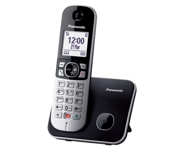 Panasonic KX-TG6851GRM Ασύρματο Τηλέφωνο DECT με Ανοιχτή Ακρόαση Γκρι