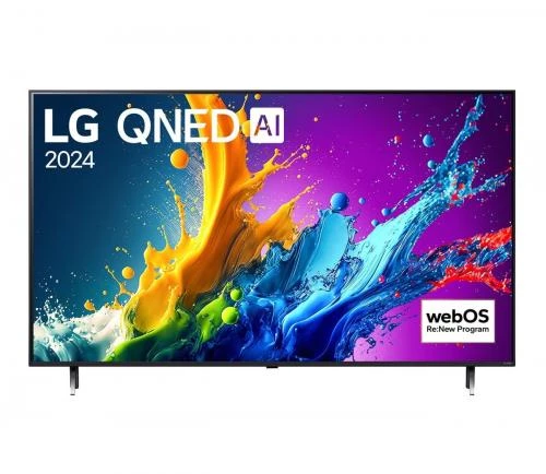LG 50QNED80T6A 50" 4K UHD QNED Smart TV HDR webOS 2024