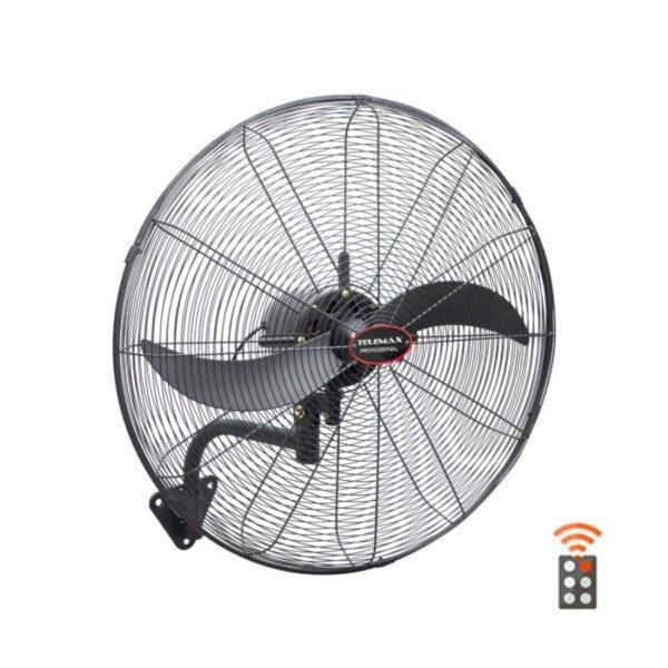 TELEMAX FW-50/ER1 AERO PROFESSIONAL Επιτοίχιος Ανεμιστήρας 50cm 140W με Τηλεχειριστήριο