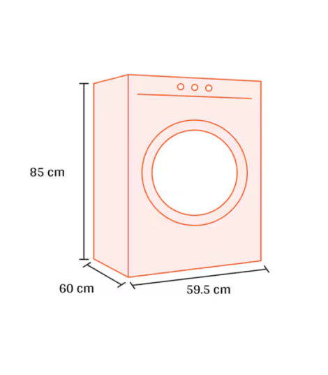 OMNYS WNM-9WH25GD Πλυντήριο Ρούχων 9kg 1400 Στροφών Inverter A με 5 Χρόνια Εγγύηση