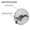 TELEMAX FW-50/ER1 AERO PROFESSIONAL Επιτοίχιος Ανεμιστήρας 50cm 140W με Τηλεχειριστήριο