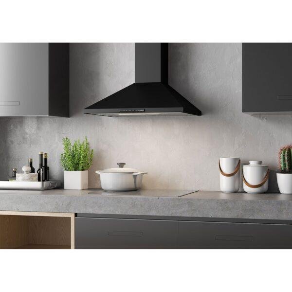 4590708_1 Faber VALUE PB BK A60 Απορροφητήρας Καμινάδα 60cm Μαύρος