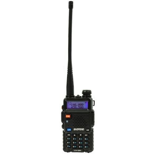 BAOFENG UV-5R VHF/UHF Φορητός Πομποδέκτης 5W Μαύρος