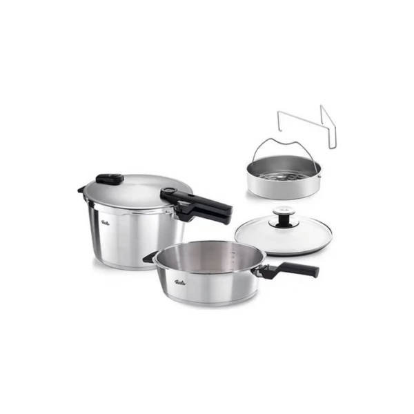 Fissler Vitaquick Premium Quattro – Σετ Χύτρας Ταχύτητας 4 & 8 Λίτρων