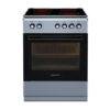 fr8080x-800x800 Princess FR8080X Ηλεκτρική Κουζίνα 60cm με Κεραμικές Εστίες & Φούρνο 72L Inox