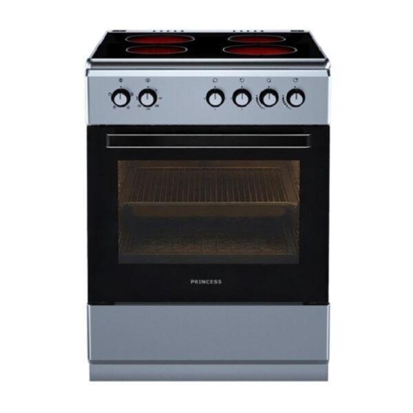 fr8080x-800x800 Princess FR8080X Ηλεκτρική Κουζίνα 60cm με Κεραμικές Εστίες & Φούρνο 72L Inox